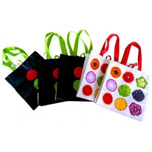STOP & SHOP 5 Reusable Shopping Bags NWT